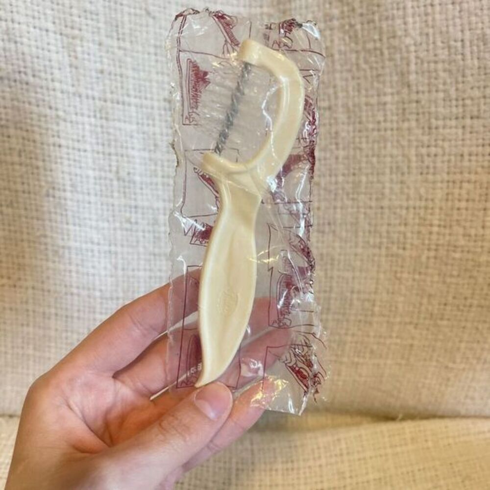 Vintage Stanley Home Comb-Brush Cleaner Original Package‎ Cream USA New